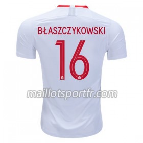 Maillot de Foot Pologne Blaszczykowski 16 Domicile Coupe du monde 2018